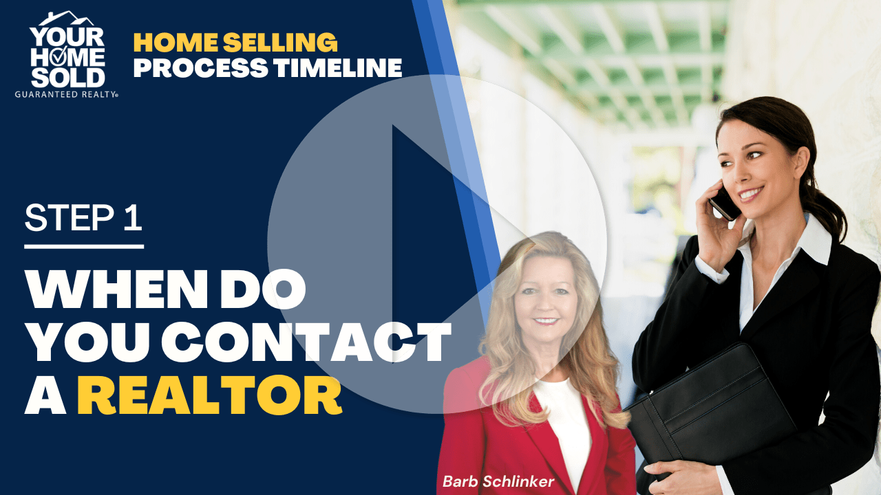 Step 1. When to Contact a Realtor to Sell Your House | Home Selling Process Timeline
