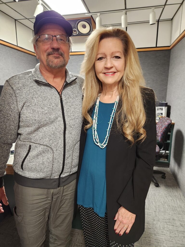 Barb and Richard at the Radio Show