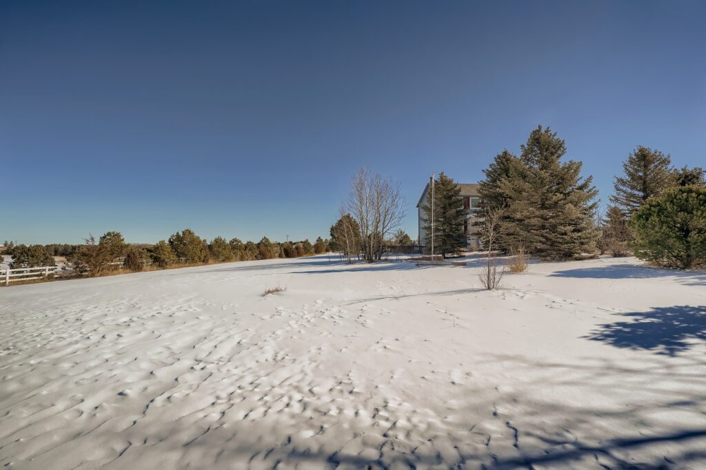 Woodlake Rd. Elbert Co Back Yard