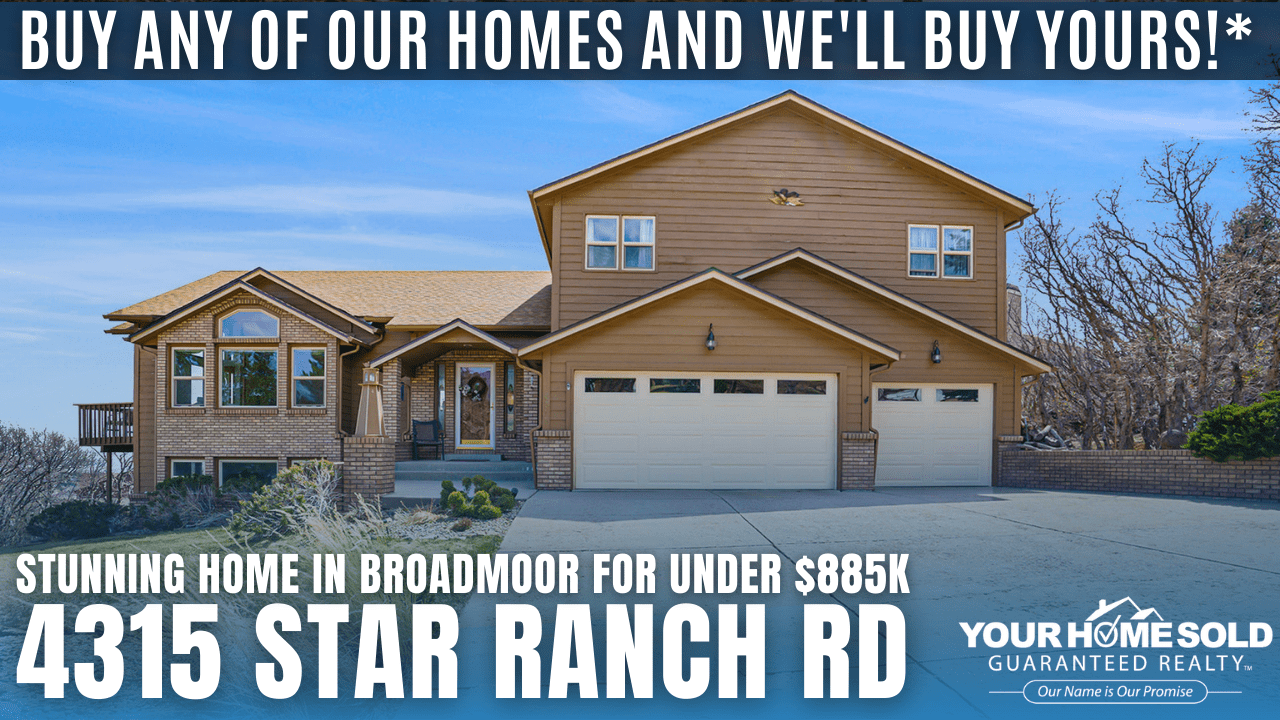 Join Us for an Open House on Saturday, April 13, 1 PM – 2 PM @ 4315 Star Ranch Rd, Colorado Springs, CO 80906