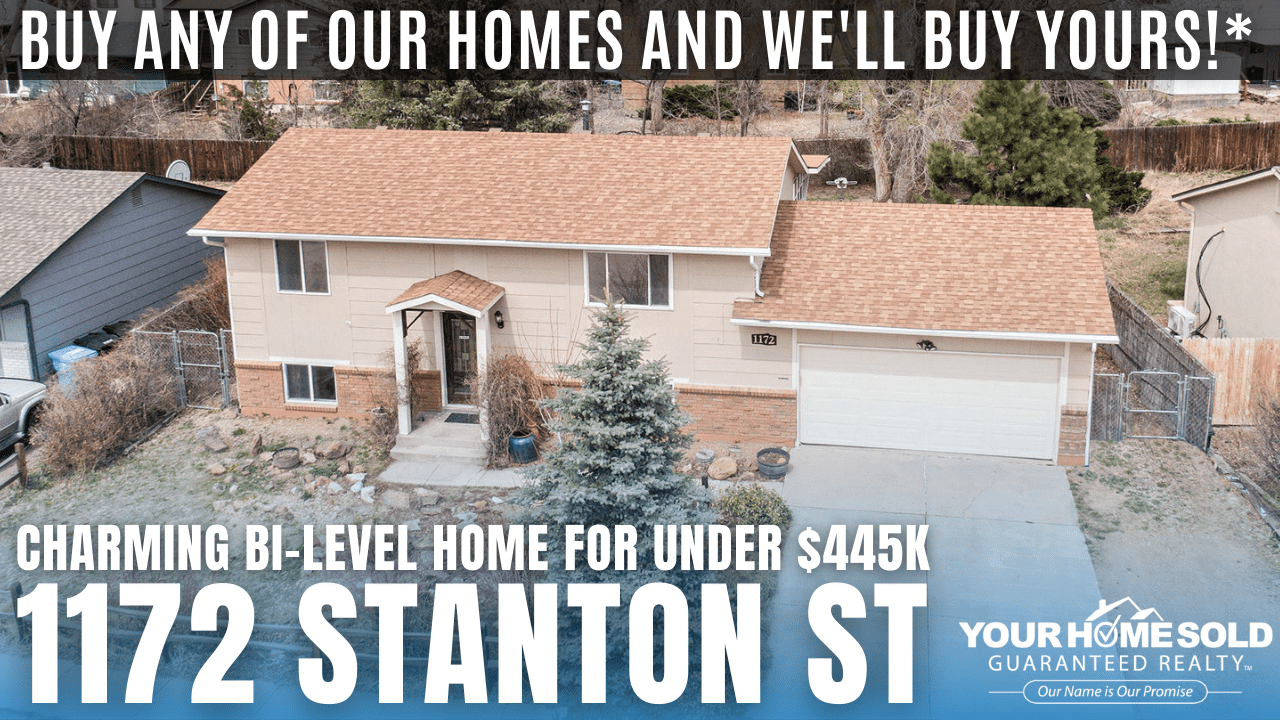 Join Us for an Open House on Sunday, April 14, 1 – 2 PM @ 1172 Stanton St, Colorado Springs, CO 80907