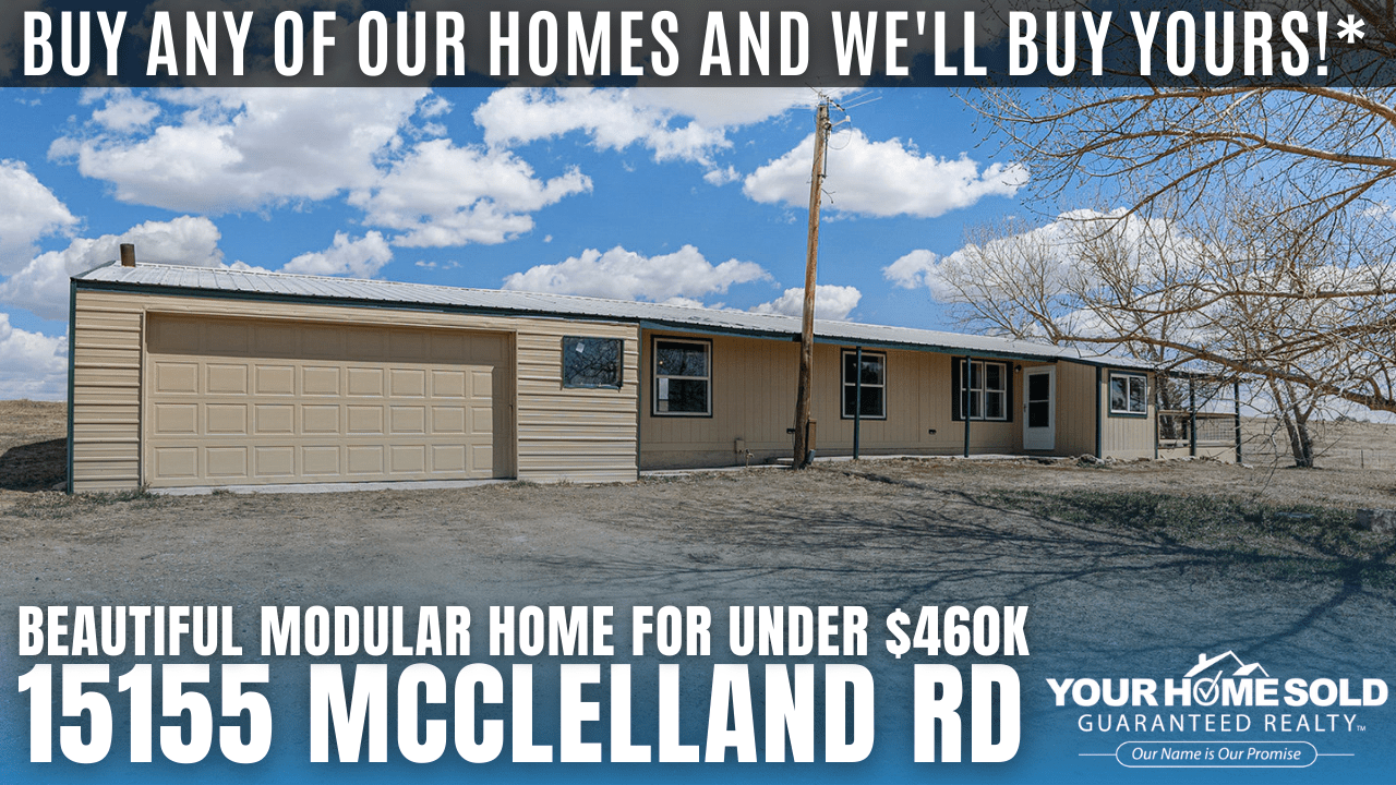 Beautiful Modular Home for Under $460K! 15155 McClelland Rd, Calhan, CO 80808