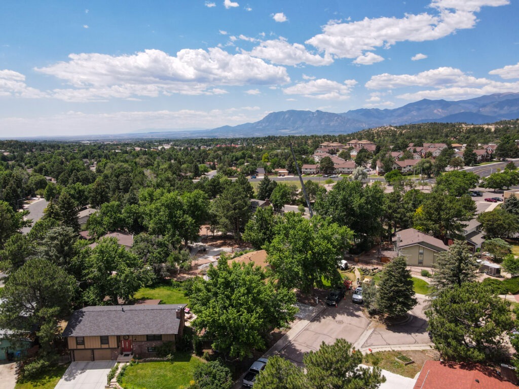 Parade Cir W Drone 7