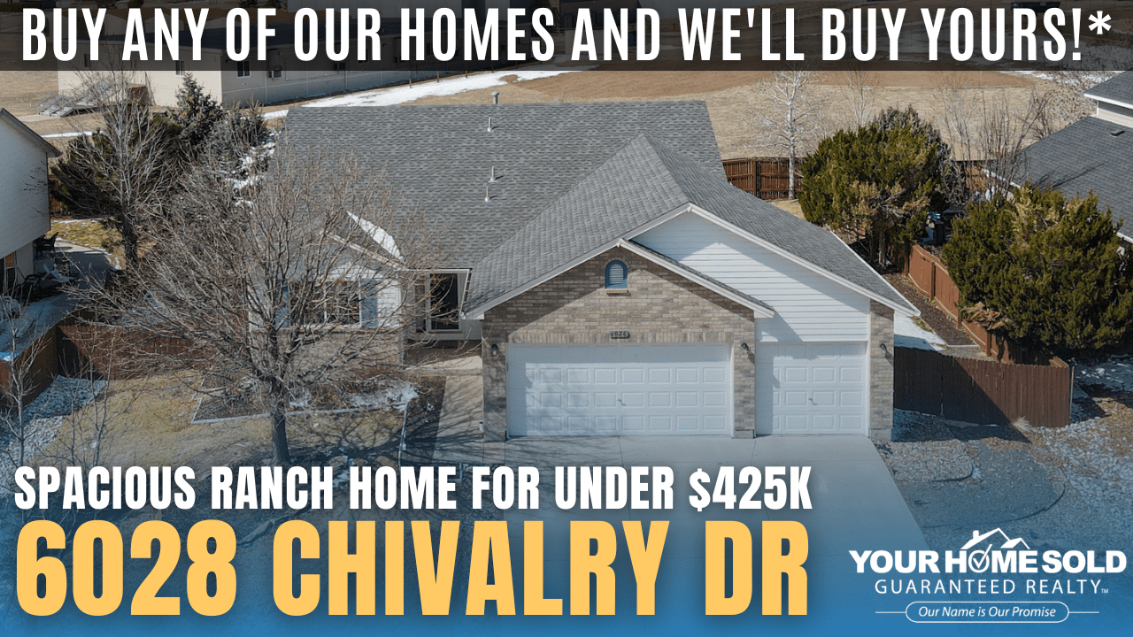 Open House on Saturday, March 21, 11:30 AM – 12:30 PM @ 6028 Chivalry Dr, Colorado Springs, CO 80923