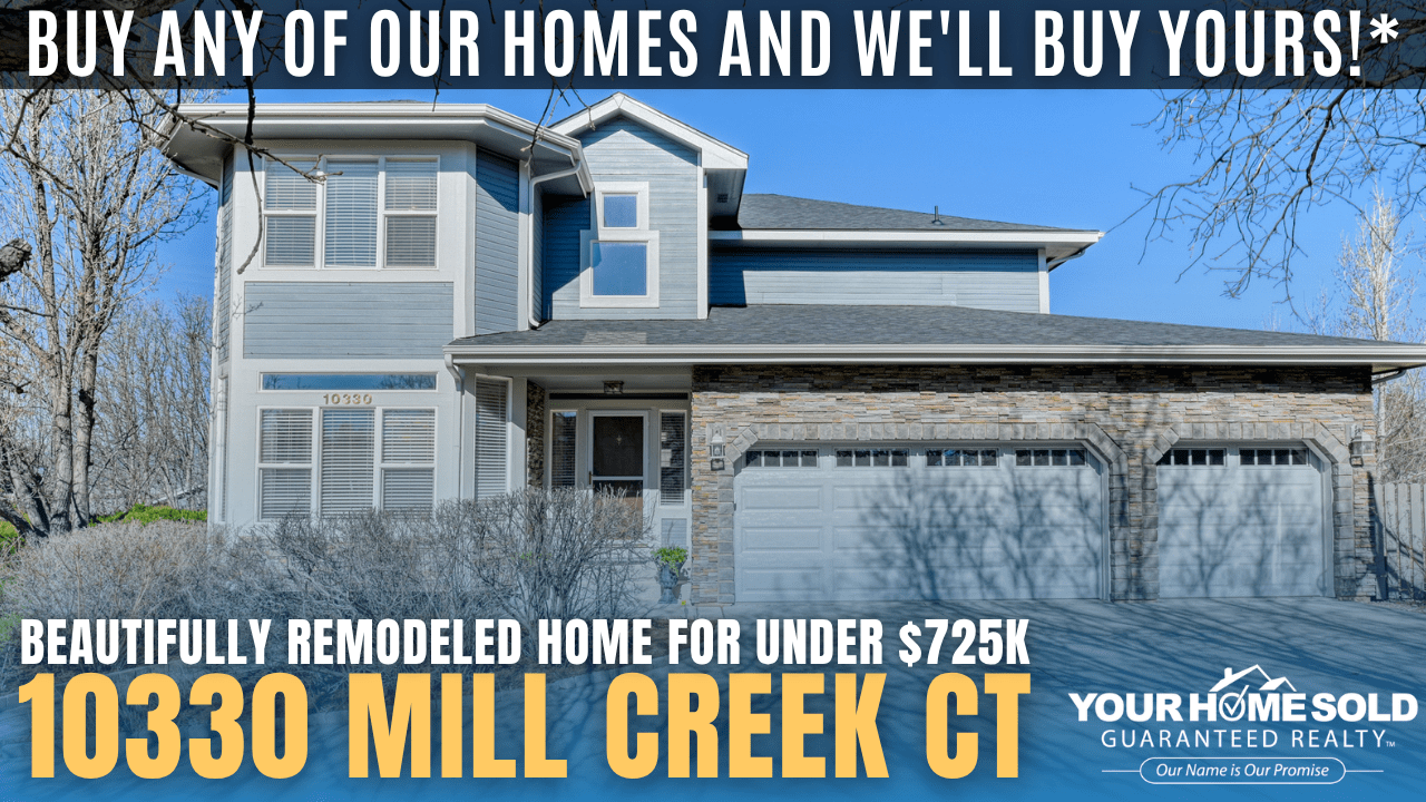 Open House on Saturday, April 4, 12:00 PM – 1:00 PM @ 10330 Mill Creek Ct, Colorado Springs, CO 80908