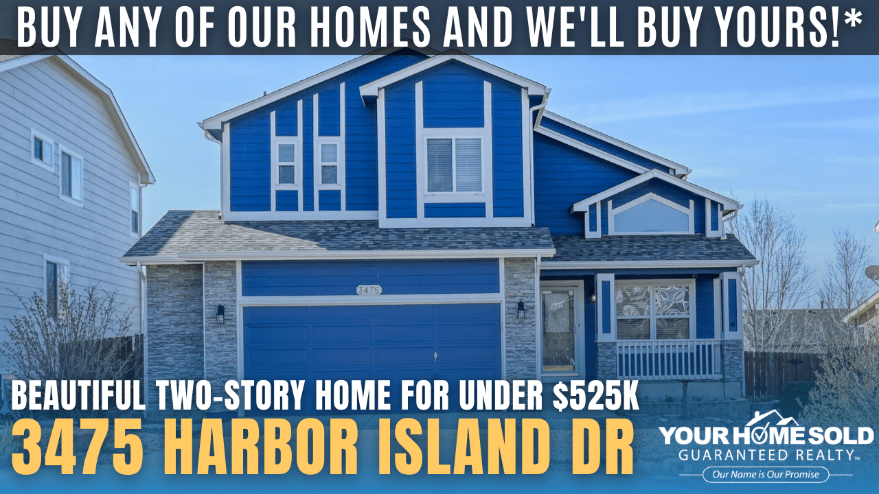 Open House on Saturday, April 4, 2026, 1:00 PM – 2:00 PM @ 3475 Harbor Island Dr, Colorado Springs, CO 80920