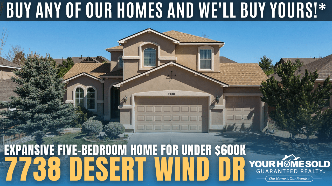 Open House on Saturday, May 2, 1:30 PM – 2:30 PM @ 7738 Desert Wind Dr, Colorado Springs, CO 80923