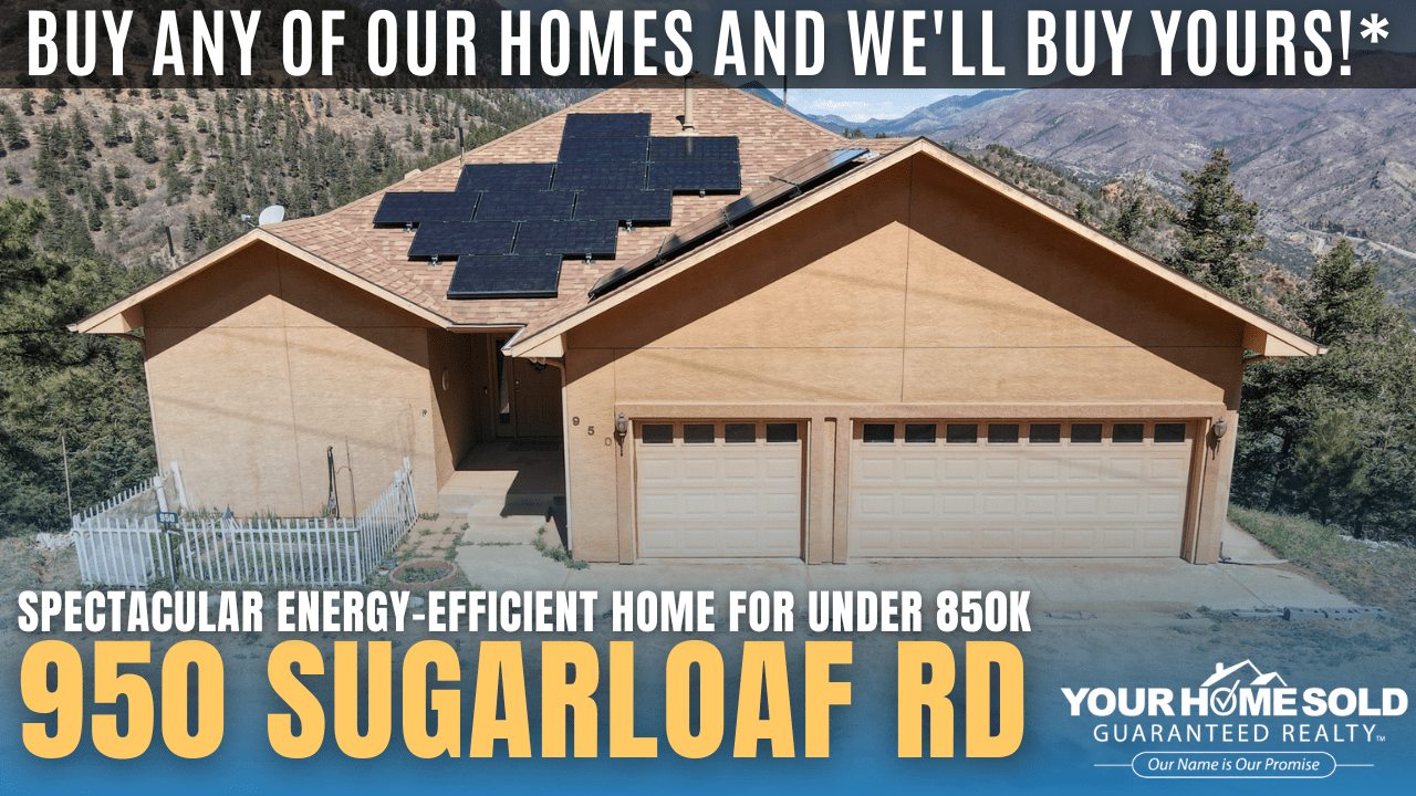 Open House on Saturday, May 16, 10:30 AM – 11:30 AM @ 950 Sugarloaf Rd, Manitou Springs, CO 80829