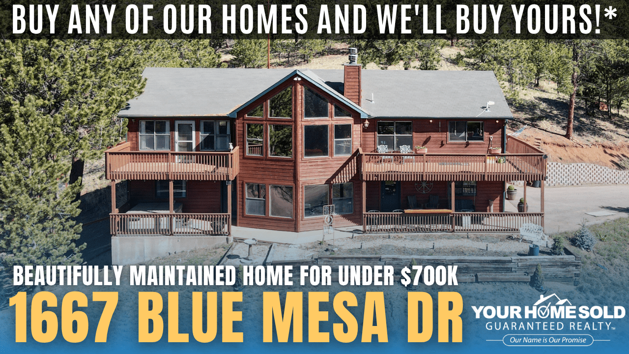 Open House on Saturday, June 6, 9:30 AM – 10:30 AM @ 1667 Blue Mesa Dr, Divide, CO 80814