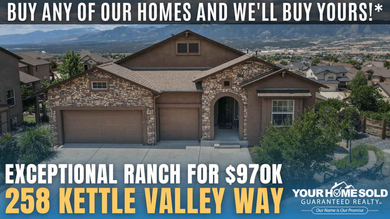 Open House on Saturday, July 25, 2026, 11:30 AM – 12:30 PM @ 258 Kettle Valley Way, Monument, CO 80132