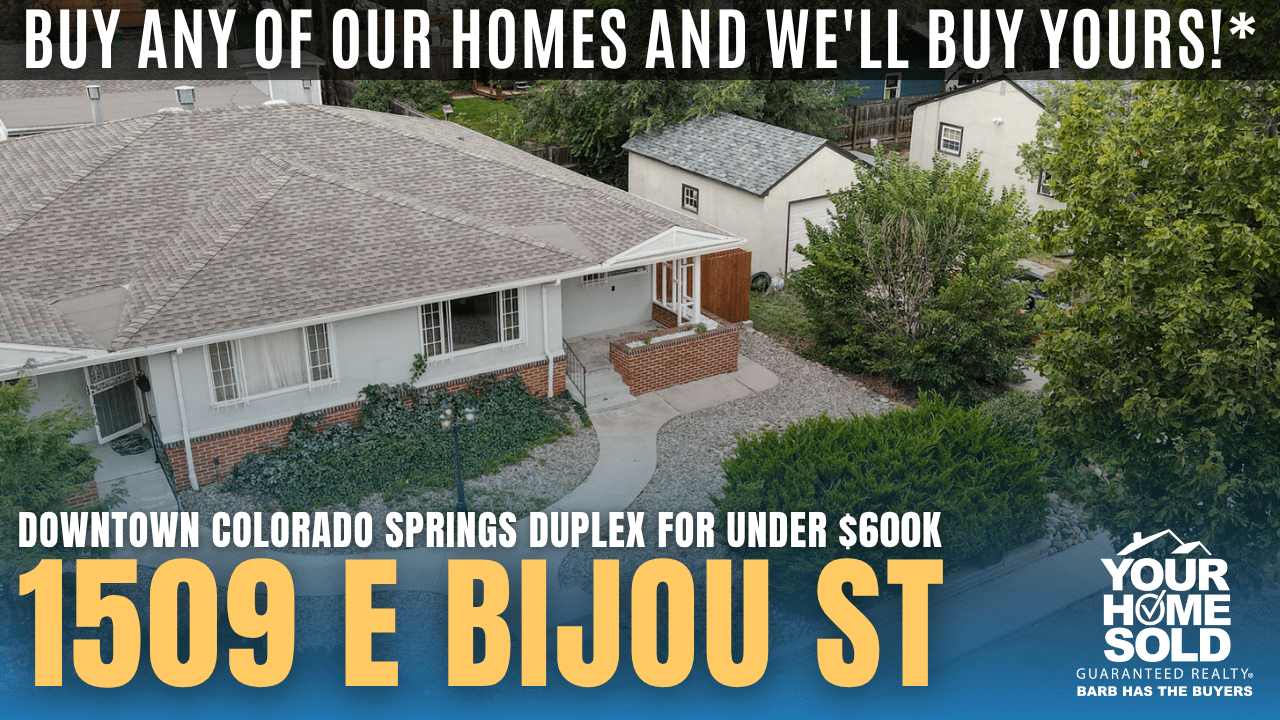1509 E Bijou St, Colorado Springs, CO 80909 | Downtown Colorado Springs Duplex For Under $600K