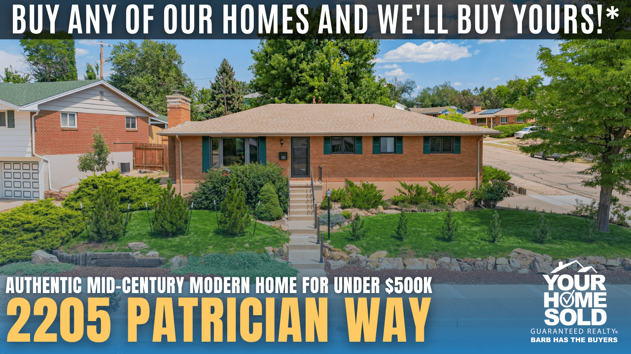 2205 Patrician Way, Colorado Springs, CO 80909 | Authentic Mid-Century Modern Home For Under $500K