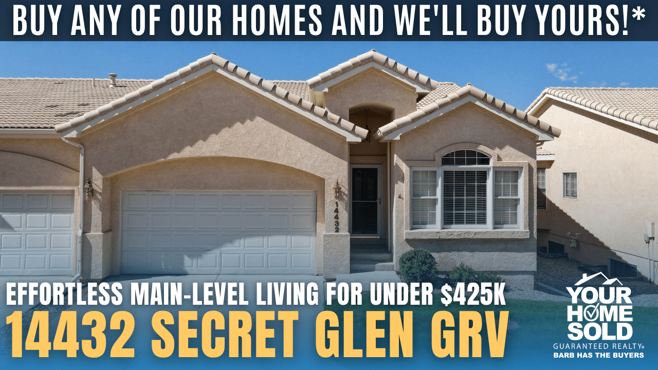14432 Secret Glen Grv, Colorado Springs, CO 80921 | Effortless Main-level Living for Under $425K