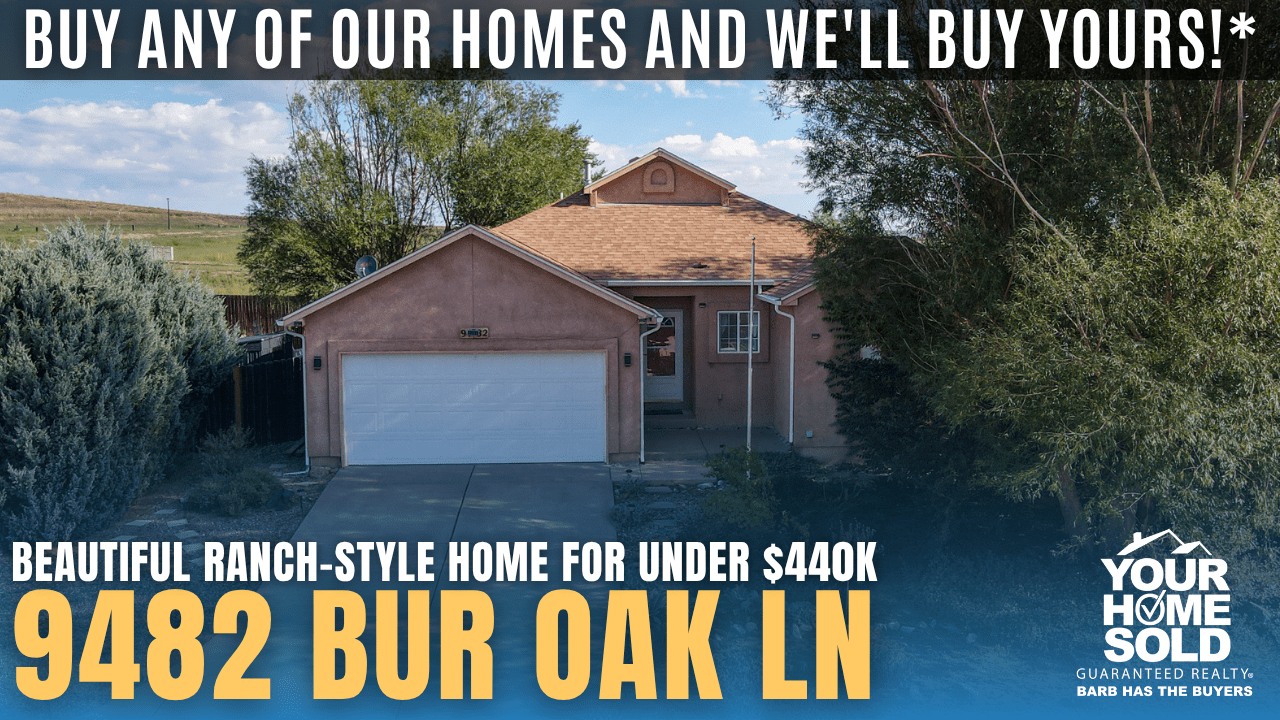 9482 Bur Oak Ln, Colorado Springs, CO 80925 | Beautiful Ranch-style Home for Under $440K