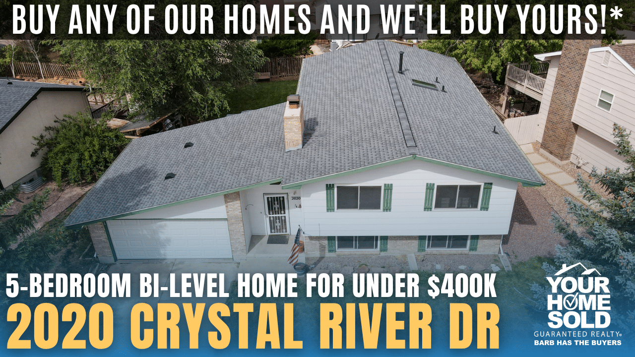 2020 Crystal River Dr, Colorado Springs, CO 80915 | 5-bedroom Bi-level Home for Under $400K