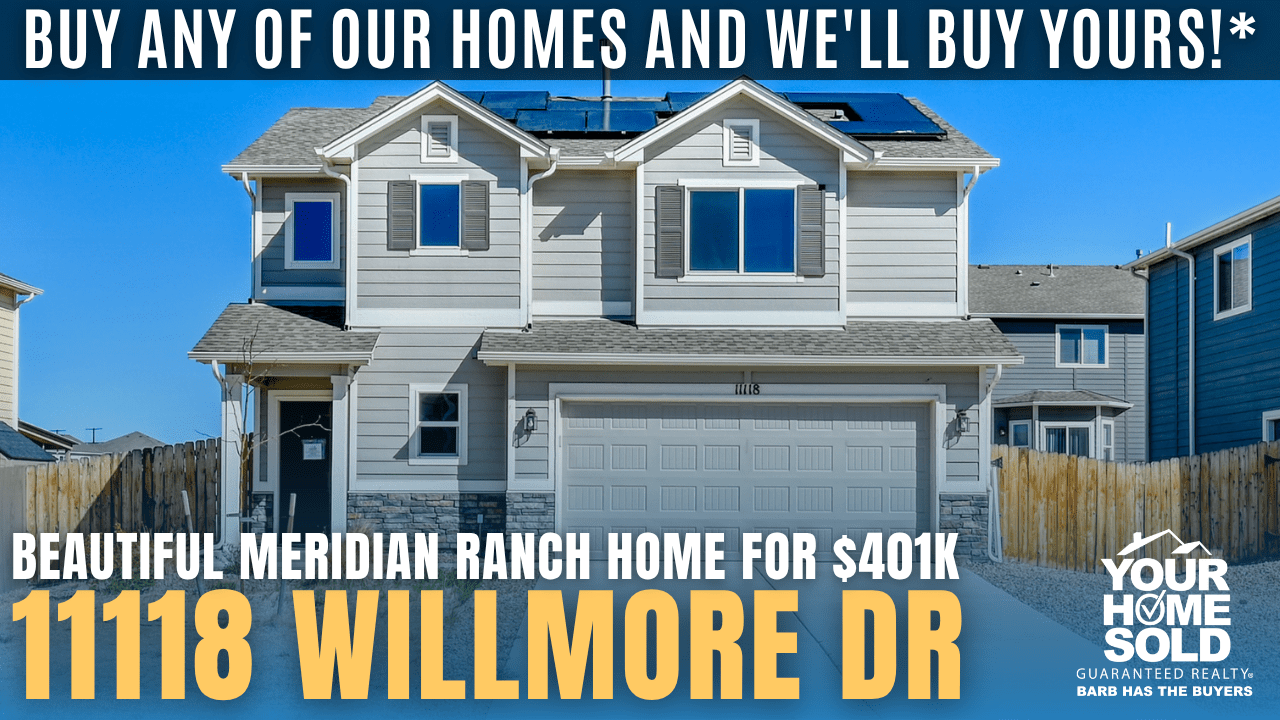 11118 Willmore Dr, Peyton, CO 80831 | Beautiful Meridian Ranch Home for $401K
