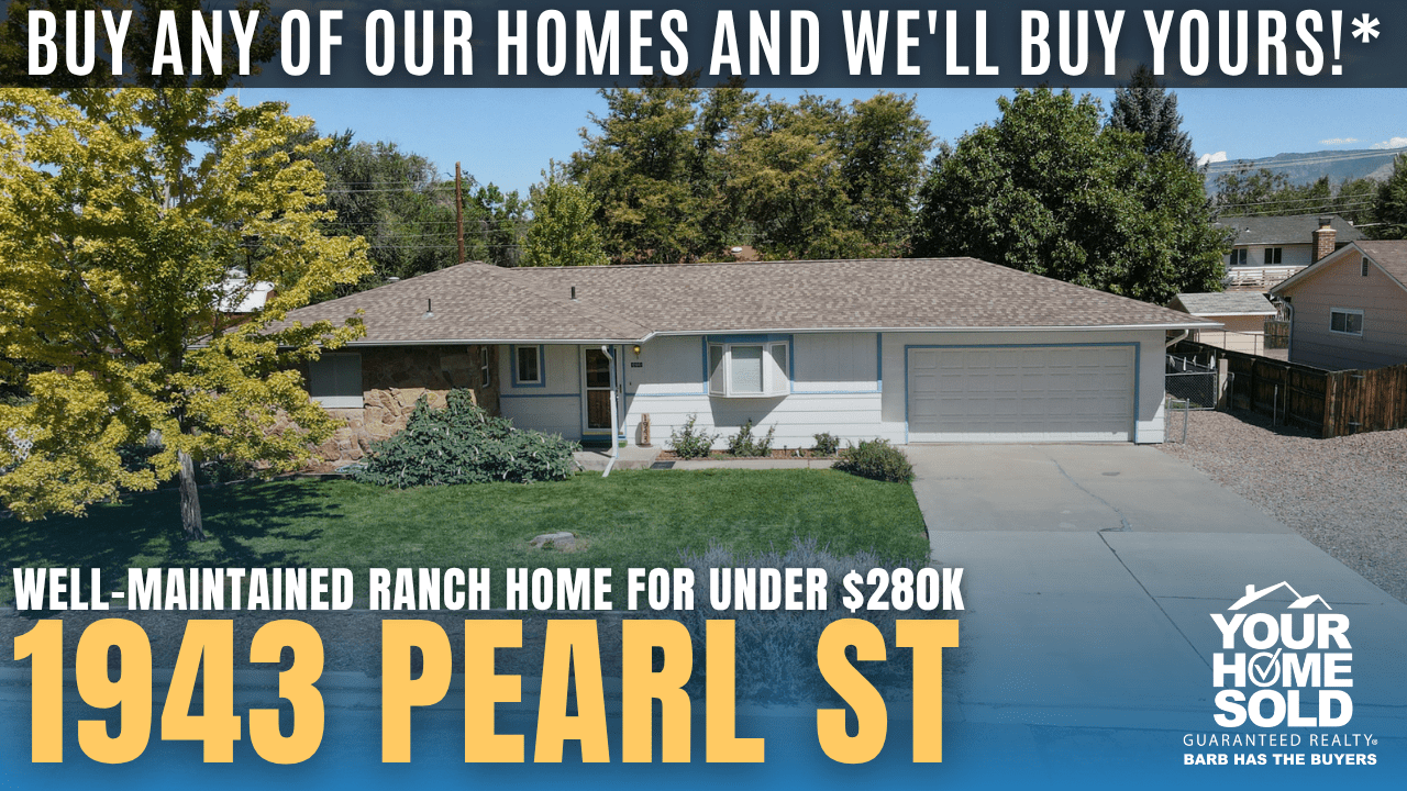 1943 Pearl St, Canon City, CO 81212 | Well-maintained Ranch Home for Under $280K