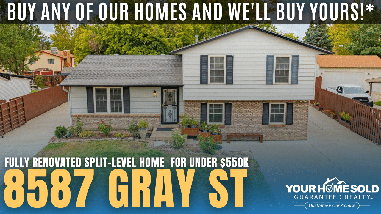 8587 Gray St, Arvada, CO 80003 | Fully Renovated Split-level Home for Under $550K