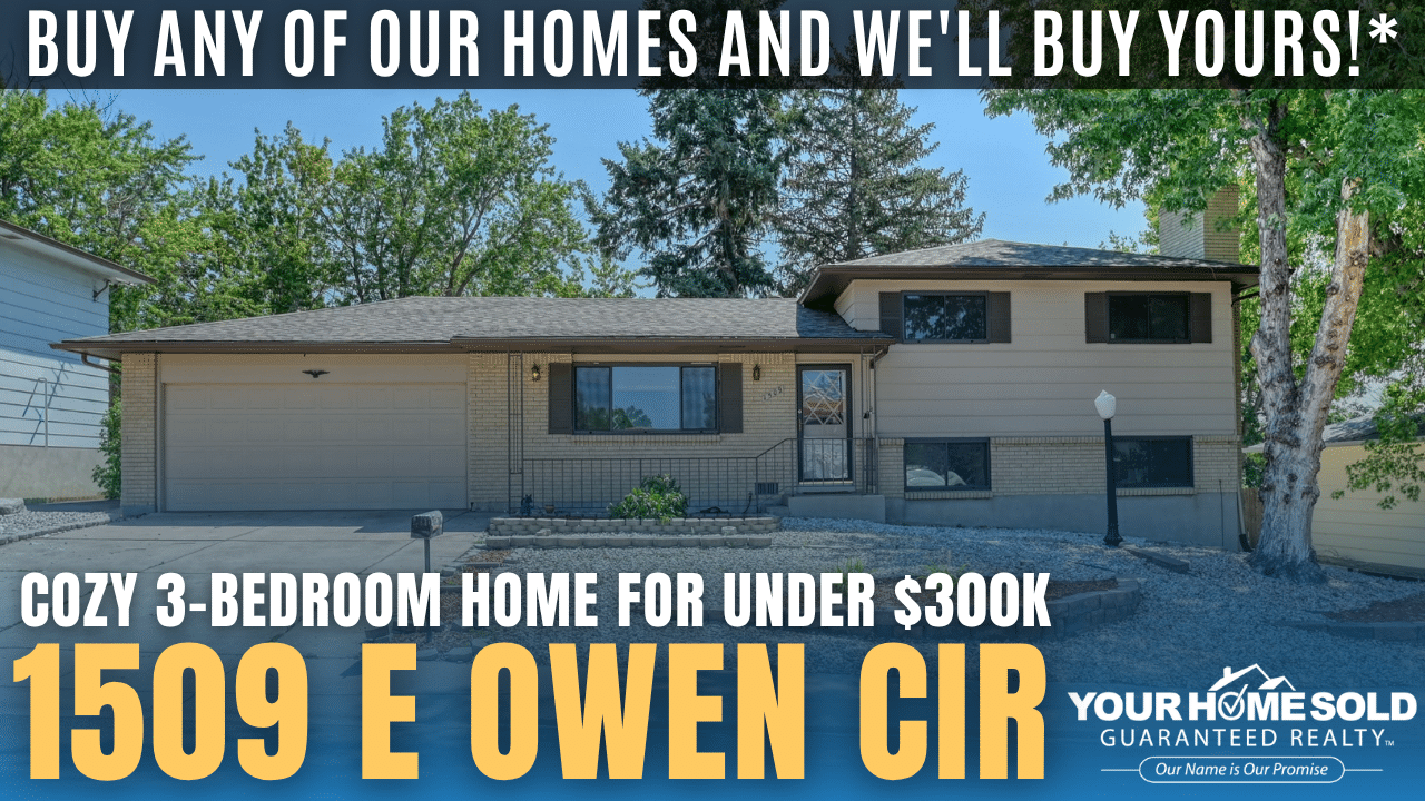 1509 E Owen Cir, Colorado Springs, CO 80915 | Cozy 3-Bedroom Home for Under $300K