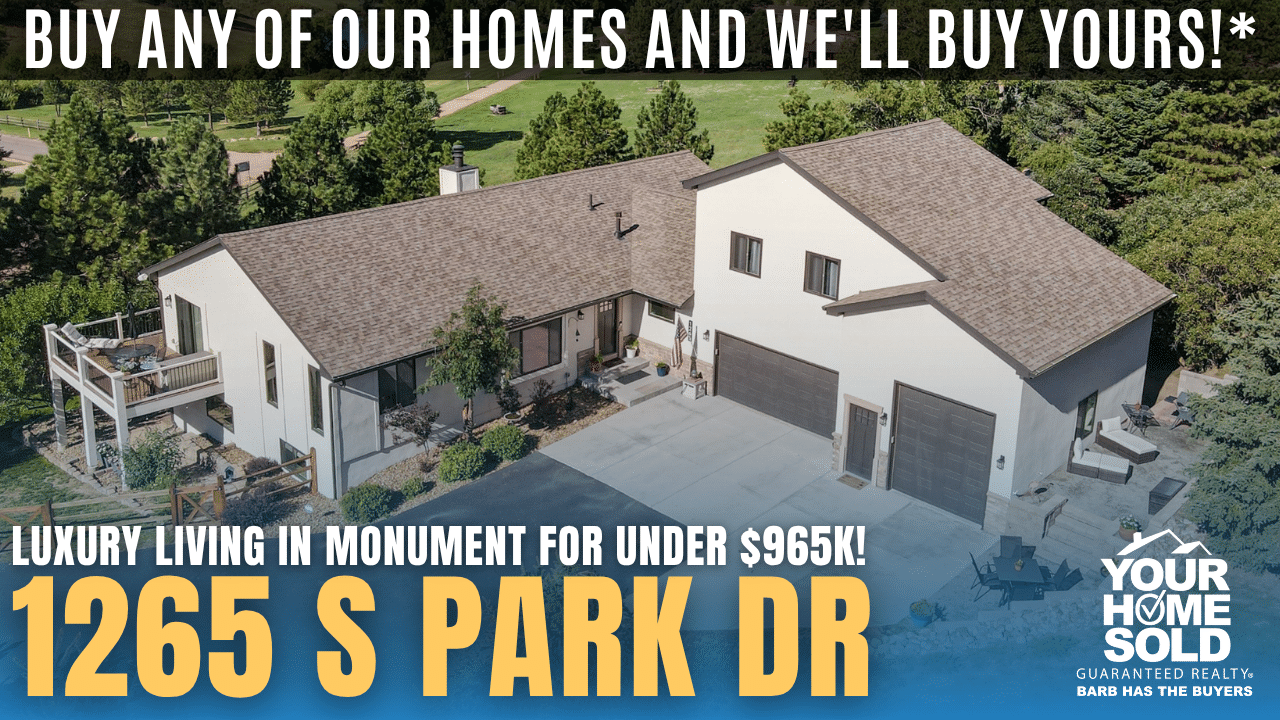 1265 S Park Dr, Monument, CO 80132 | Luxury Living in Monument for Under $965K!